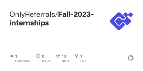Feel free to contribute to this list by submitting a pull request! Job Postings 💼. . Github fall 2023 internships